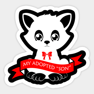 05 - My Adopted "Son" Sticker